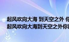 起风吹向大海 到天空之外 你以为飞鸟不知疲惫是什么歌（起风吹向大海到天空之外你以为飞鸟不知疲惫是什么歌）