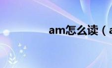 am怎么读（amy怎么读）