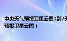 中央天气预报卫星云图1到7天降水量下载与安装（中央天气预报卫星云图）