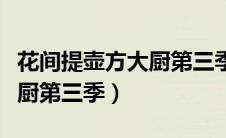 花间提壶方大厨第三季演员表（花间提壶方大厨第三季）