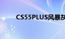 CS55PLUS风暴灰限量版官图发布