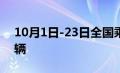 10月1日-23日全国乘用车市场零售106.3万辆