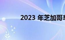 2023 年芝加哥车展大型照片库