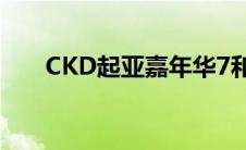 CKD起亚嘉年华7和8个座位开放预订