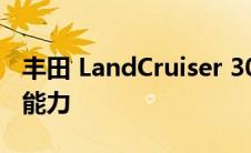 丰田 LandCruiser 300 在 GR 修井中的核心能力