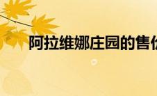 阿拉维娜庄园的售价约为1700万美元