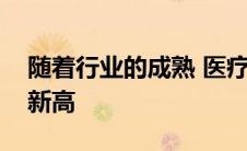 随着行业的成熟 医疗保健人工智能资金创下新高