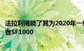 法拉利揭晓了其为2020年一级方程式世界锦标赛而设的挑战者SF1000