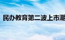 民办教育第二波上市潮背后 都有哪些危与机