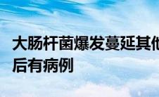 大肠杆菌爆发蔓延其他州在肯塔基州报告疾病后有病例