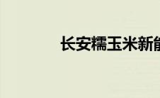 长安糯玉米新能源价格2024