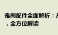 雅阁配件全面解析：从原厂配件到性能升级件，全方位解读