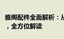 雅阁配件全面解析：从原厂配件到性能升级件，全方位解读