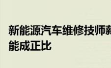 新能源汽车维修技师薪资揭秘：工资水平与技能成正比