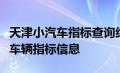 天津小汽车指标查询结果详解：轻松掌握您的车辆指标信息