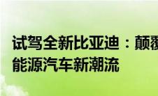 试驾全新比亚迪：颠覆你的驾驶体验，引领新能源汽车新潮流