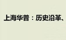 上海华普：历史沿革、业务布局与未来展望