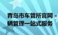 青岛市车管所官网 - 驾驶证办理、查询及车辆管理一站式服务